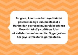 isra 1. ayet