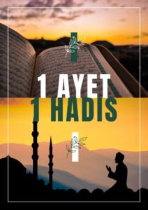 1 ayet 1 hadis