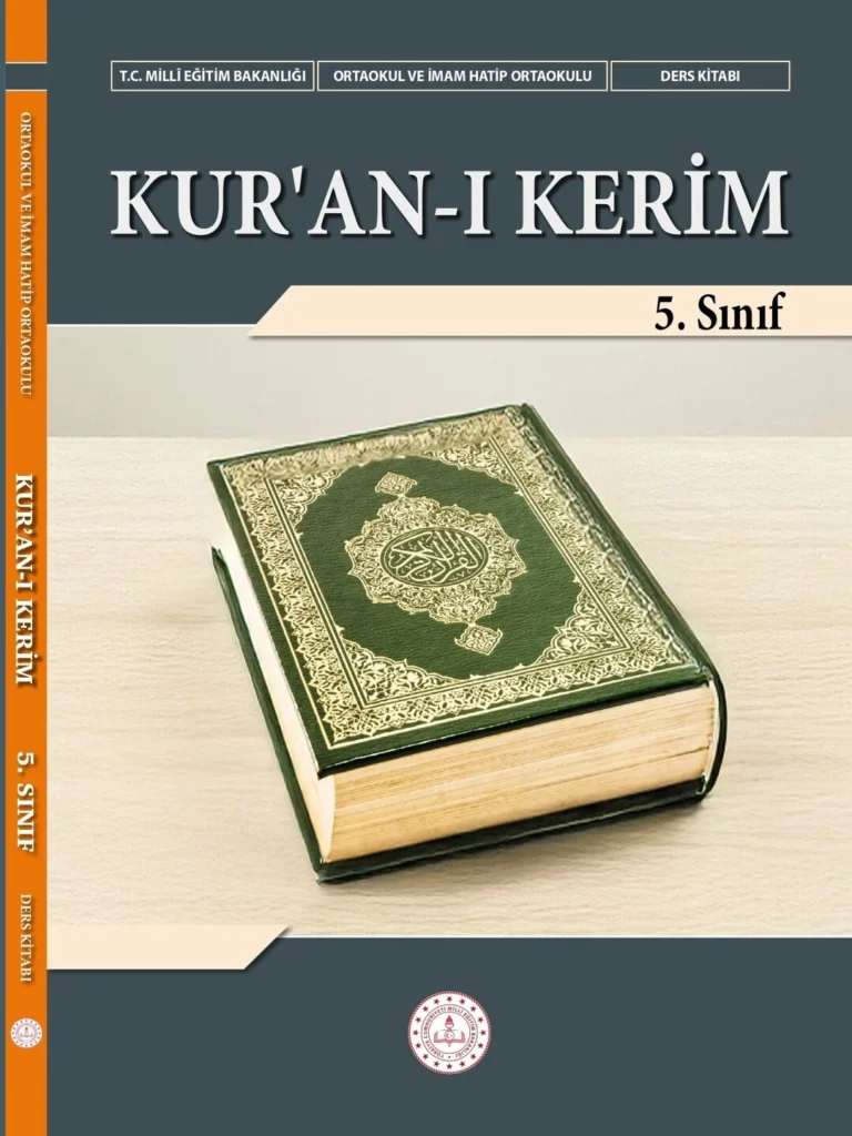 2026 Kur’an-ı Kerim 5. Sınıf Ders Kitabı