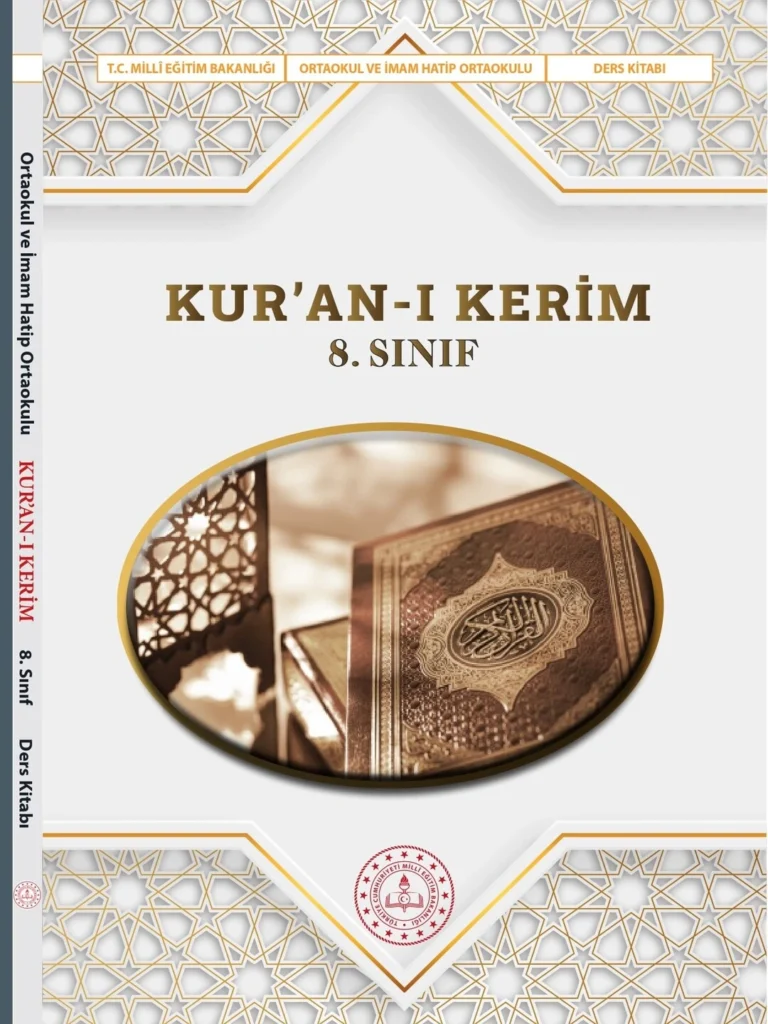 2026 Kur’an-ı Kerim 8. Sınıf Ders Kitabı