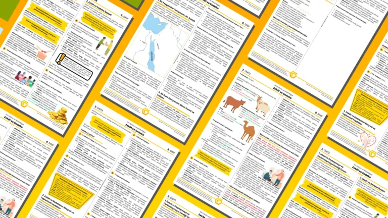 dkab 0802 zekat ve sadaka ünite özeti