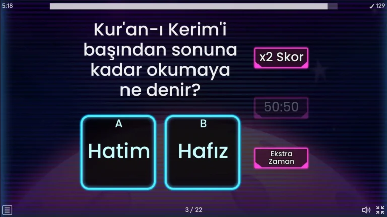 Uzayda Bilgi Yarışması - Kur'an-ı Kerim