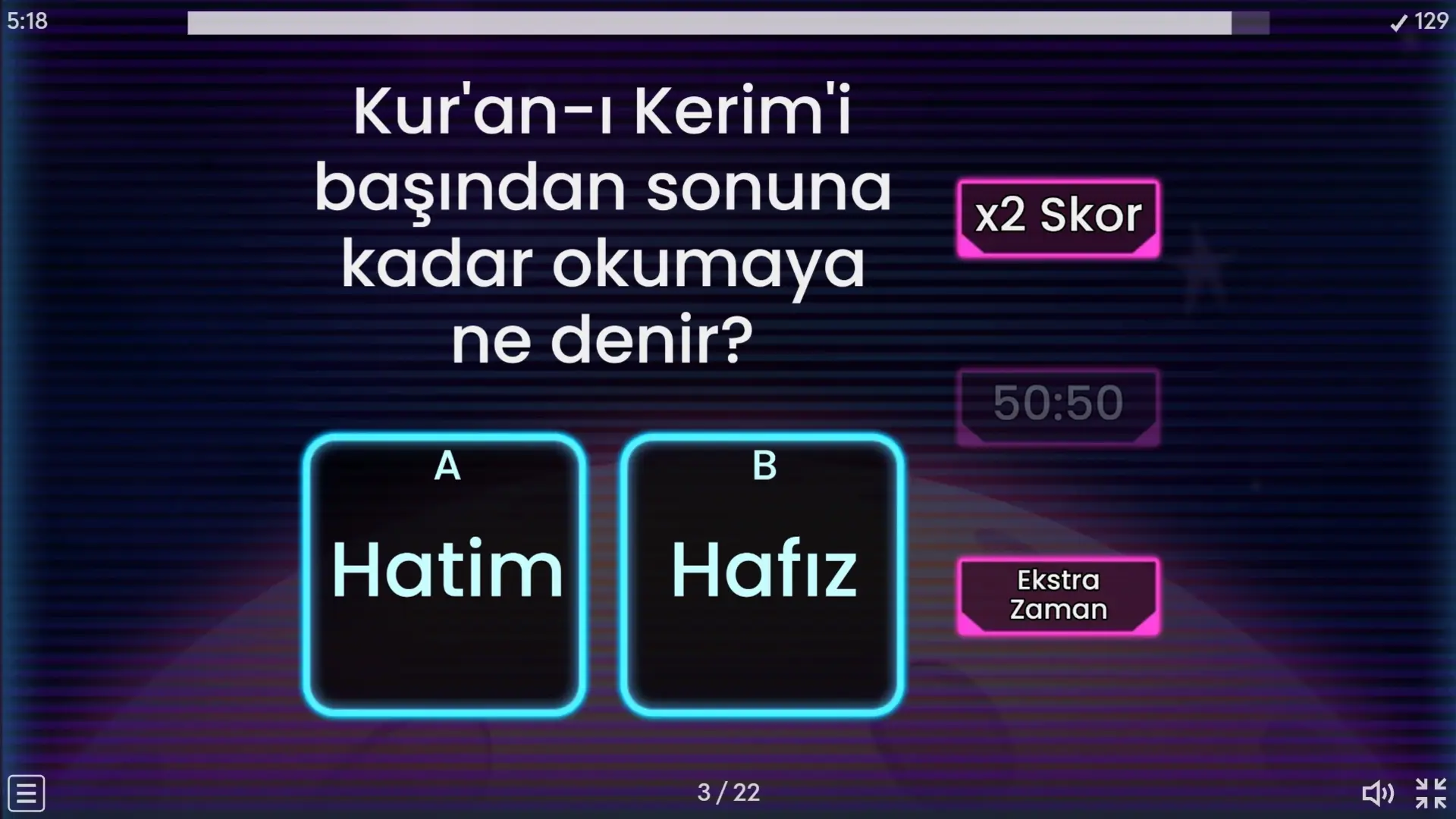 Uzayda Bilgi Yarışması - Kur'an-ı Kerim