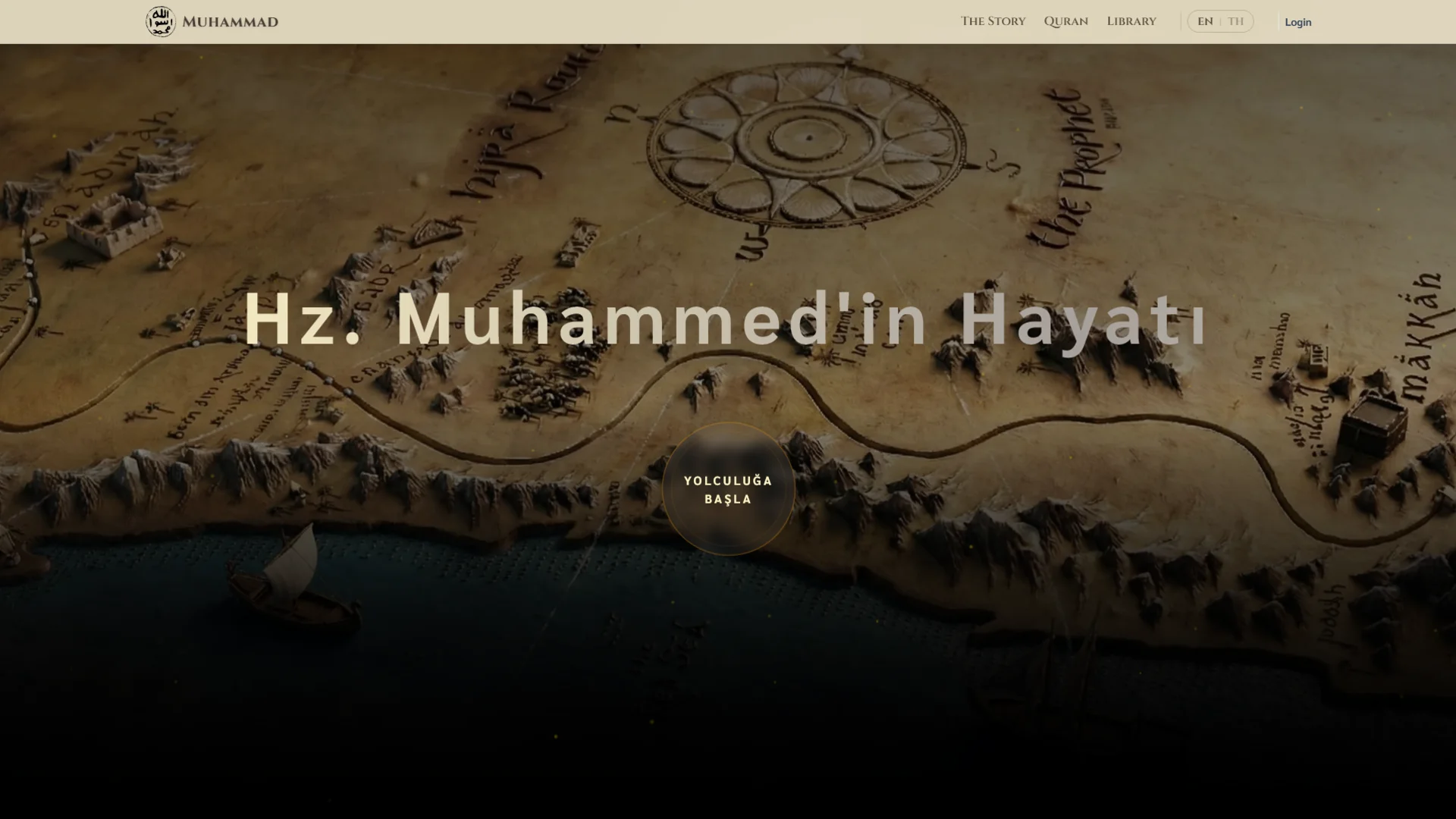 Hz. Muhammed'in (sav) Hayatı Etkileşimli Harita