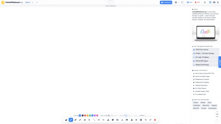 Online Whiteboard Kullanım Rehberi